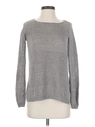 Pre-owned Vince Pullover Sweater In Gray