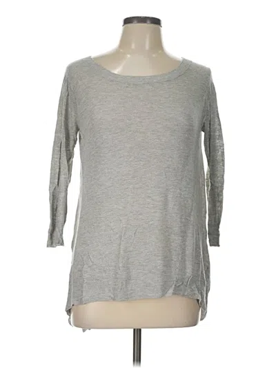 Pre-owned Vince Pullover Sweater In Gray