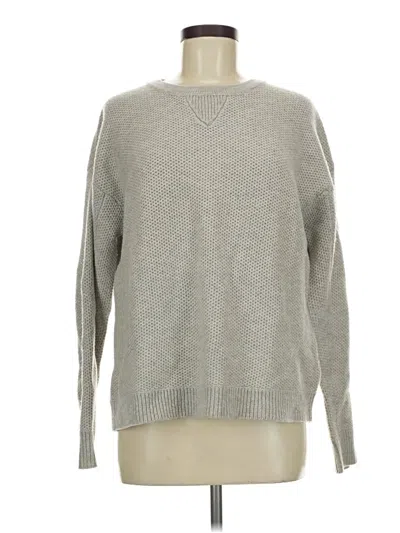 Pre-owned Vince Pullover Sweater In Gray