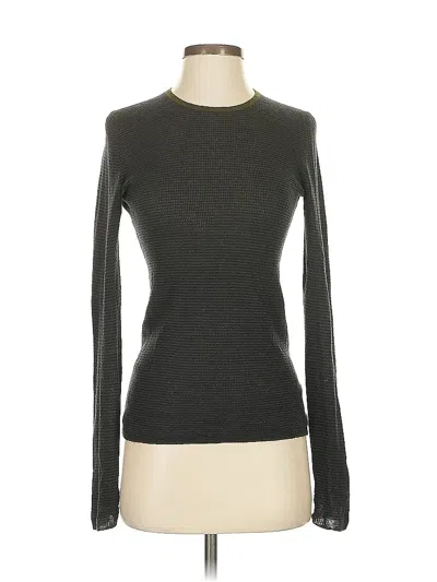 Pre-owned Vince Pullover Sweater In Green