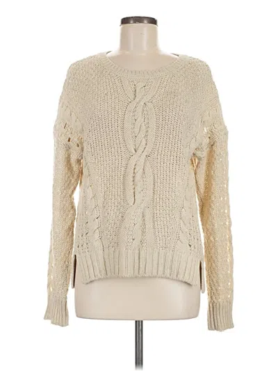 Pre-owned Vince Pullover Sweater In Ivory