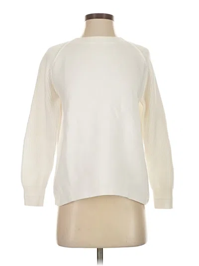 Pre-owned Vince Pullover Sweater In Ivory