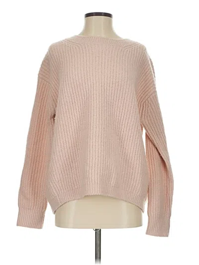 Pre-owned Vince Pullover Sweater In Pink