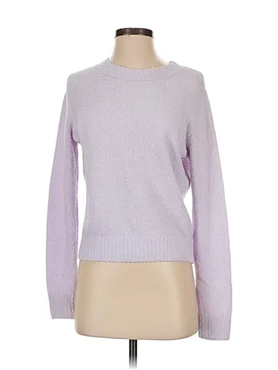 Pre-owned Vince Pullover Sweater In Purple