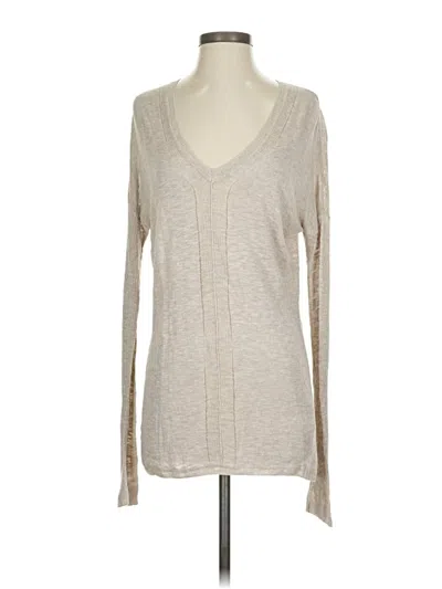 Pre-owned Vince Pullover Sweater In Tan