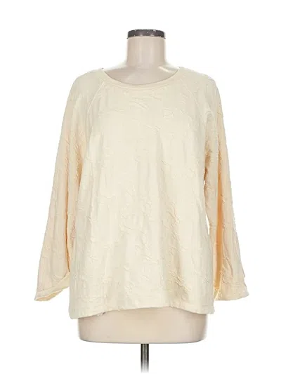 Pre-owned Vince Pullover Sweater In White