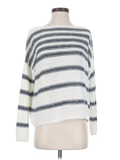 Pre-owned Vince Pullover Sweater In White