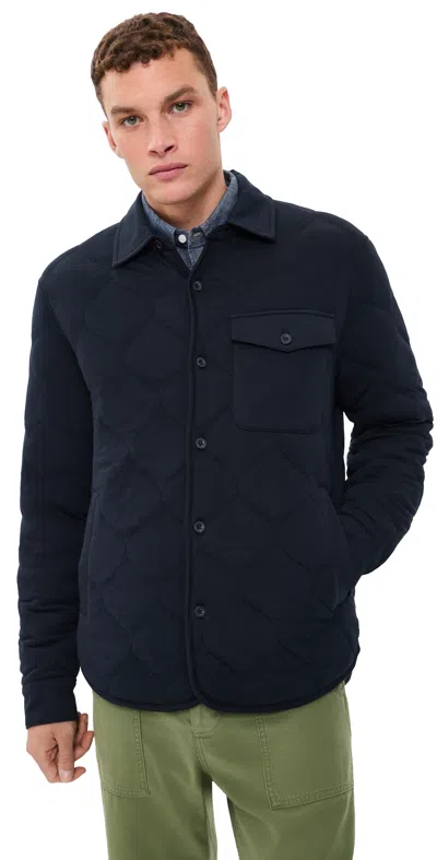 Vince Quilted Shirt Jacket Coastal