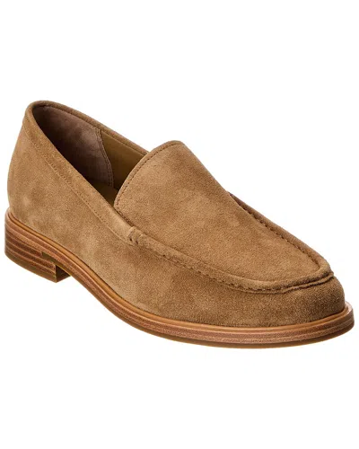 Vince Rafael Suede Loafer In Brown