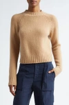 Vince Raglan Sleeve Cashmere Sweater In Brown