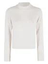 Vince Wool And Cashmere Sweater In White