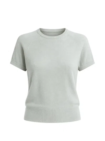 Vince Raglan-sleeve Sweater In Gray