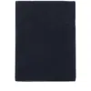 Vince Rectangular Navy Cashmere Scarf In Black
