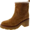 Vince Redding Womens Suede Padded Insole Booties In Multi