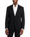 Vince Regular Fit Basic Stretch Wool Suit Jacket In Black