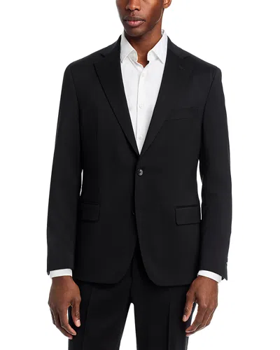 Vince Regular Fit Basic Stretch Wool Suit Jacket In Black