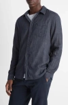 Vince Regular Fit Double Face Button-up Shirt In Multi