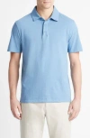 Vince Regular Fit Garment Dyed Cotton Polo Shirt