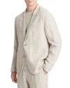 Vince Relaxed Fit Hemp Sport Coat In Pumice Rock