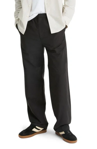 Vince Relaxed Fit Parachute Trousers In Black