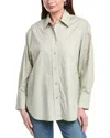 Vince Relaxed Shirt In Green