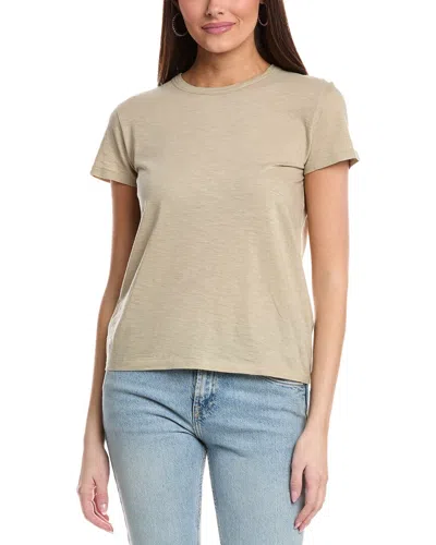 Vince Relaxed T-shirt In Beige