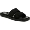 Vince Rhonde Slide Sandal In Black