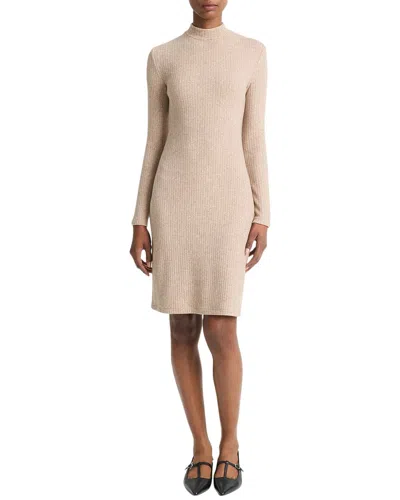Vince Rib Short Dress In White