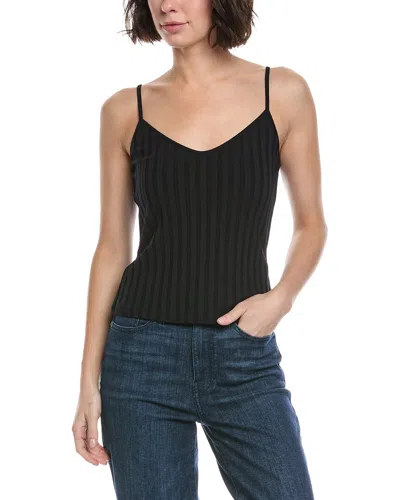 Vince Rib V-neck Cami In Black