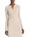 Vince Ribbed Cashmere & Silk-blend Cardigan