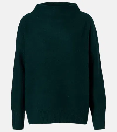 VINCE RIBBED-KNIT CASHMERE SWEATER
