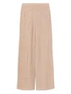 Vince Ribbed Knit Pants In Pink
