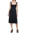 Vince Ribbed Sweetheart Neck Tank Dress In Coastal Navy In Blue