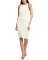 Vince Ribbed Tank Dress In White