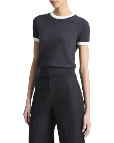 Vince Ringer Sweater T-shirt In Blue