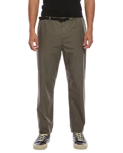 Vince Ripstop Belted Pant In Green