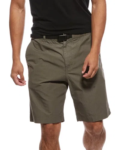 Vince Ripstop Belted Short In Green