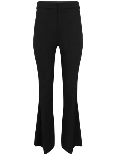 VINCE RISE PINTUCK CROP FLARE PANT