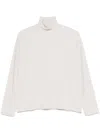 Vince Roll-neck Long-sleeve Top In 中性色