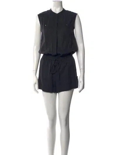 Pre-owned Vince Romper In Black