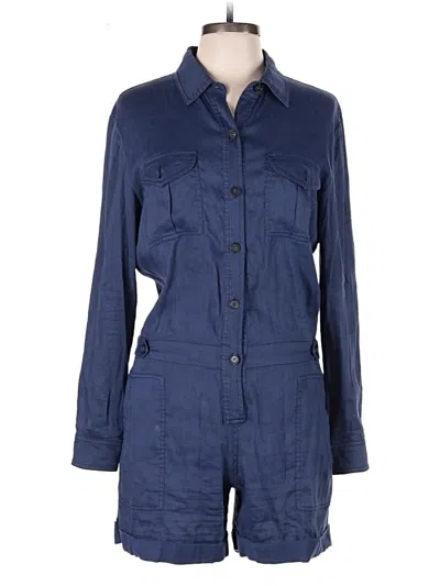 Pre-owned Vince Romper In Blue