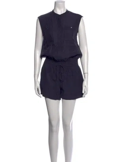 Pre-owned Vince Romper In Purple