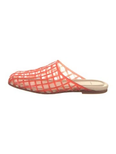 Pre-owned Vince Rubber Slides In Orange