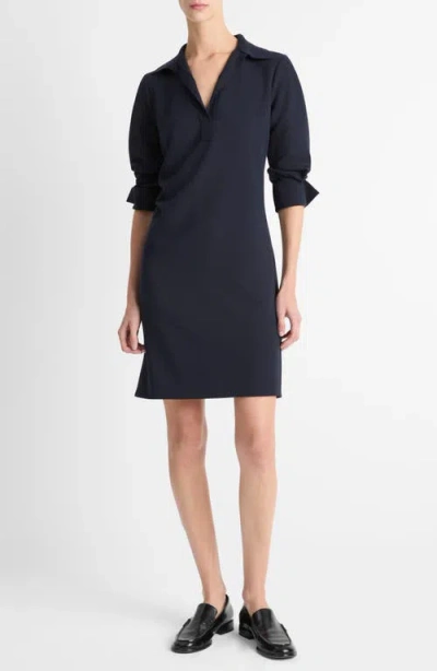 Vince Rugby Mini Dress In Coastal