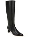 Vince Leather Block-heel Knee Boots