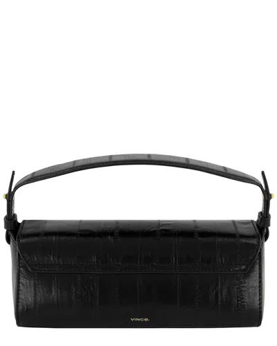 Vince Sabrina Leather Top Handle In Black