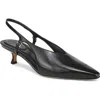 Vince Devi Slingback Pointed Toe Pump In Black