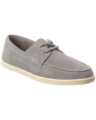 Vince Salerno Suede Sneaker In Grey