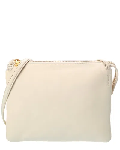 Vince Sammi Triple Compartment Leather Swing Pack In White