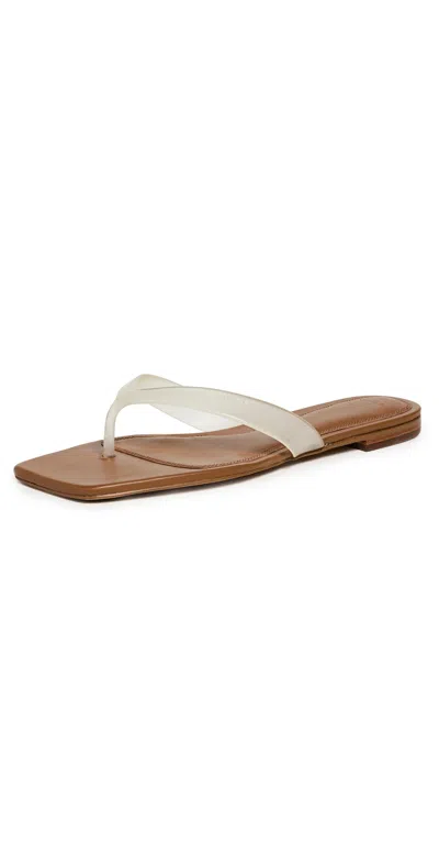 Vince San Juan Thong Sandal In White